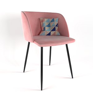 chair armchair modern design 3D model