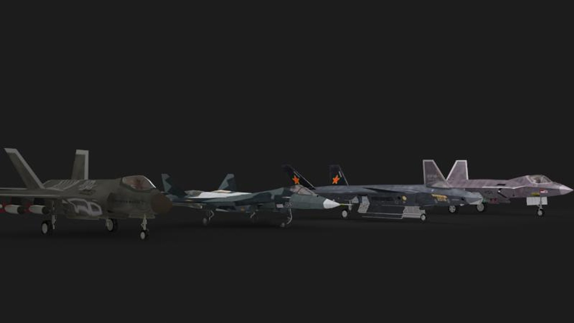 jet fighter collection 3D https://p.turbosquid.com/ts-thumb/cK/yoNSTP/PU/1/jpg/1621494382/1920x1080/fit_q87/3a14b4a3b10af5db05182210ea23abe3fc106108/1.jpg