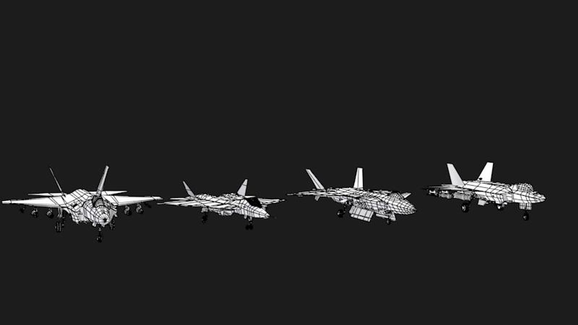 jet fighter collection 3D https://p.turbosquid.com/ts-thumb/cK/yoNSTP/Z0/wire/jpg/1621494700/1920x1080/fit_q87/6eabd0ff41bb63a24f8aa17ba1a9dd04996a6fe0/wire.jpg