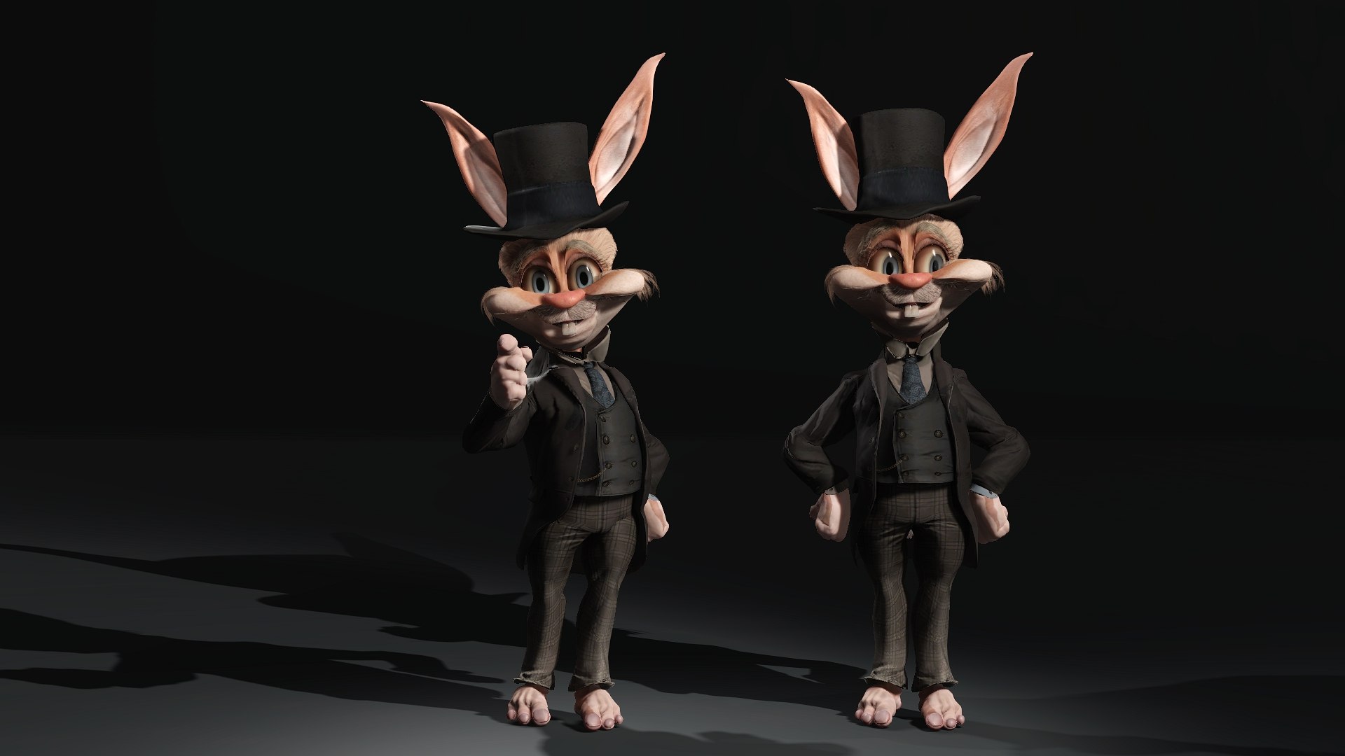 3D Rabbit Model - TurboSquid 2216887