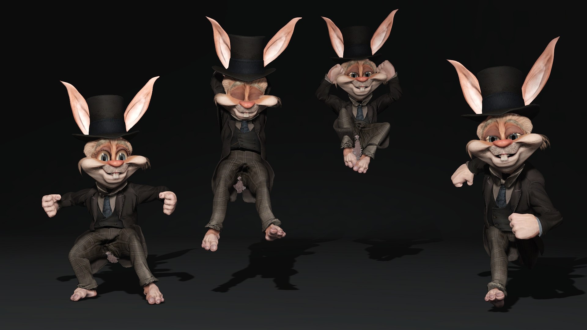 3D Rabbit Model - TurboSquid 2216887