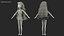 Barbie Doll Swimsuit Rigged