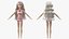 Barbie Doll Swimsuit Rigged