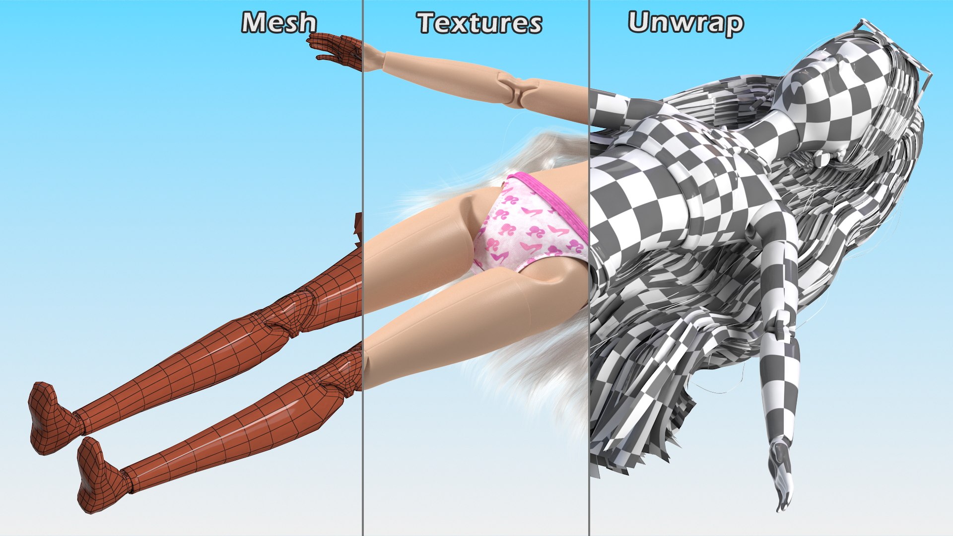 3D Barbie Doll Swimsuit Rigged https://p.turbosquid.com/ts-thumb/cL/2OE4Aj/c1/barbiedollswimsuitrigged3dmodel017/jpg/1669198835/1920x1080/fit_q87/2d4d15771e2ce48835c61932112b4ef18c0582a7/barbiedollswimsuitrigged3dmodel017.jpg