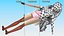 Barbie Doll Swimsuit Rigged