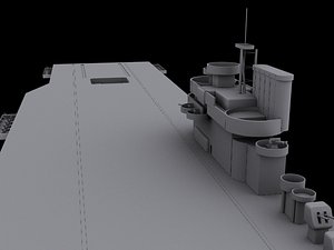 navy aircraft carrier 3d model