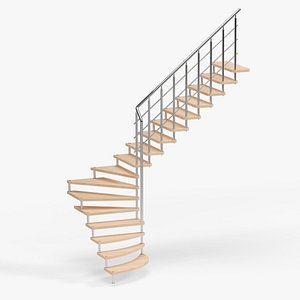3D staircase model