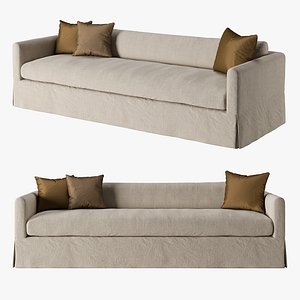 3D model Saladino style cape sofa