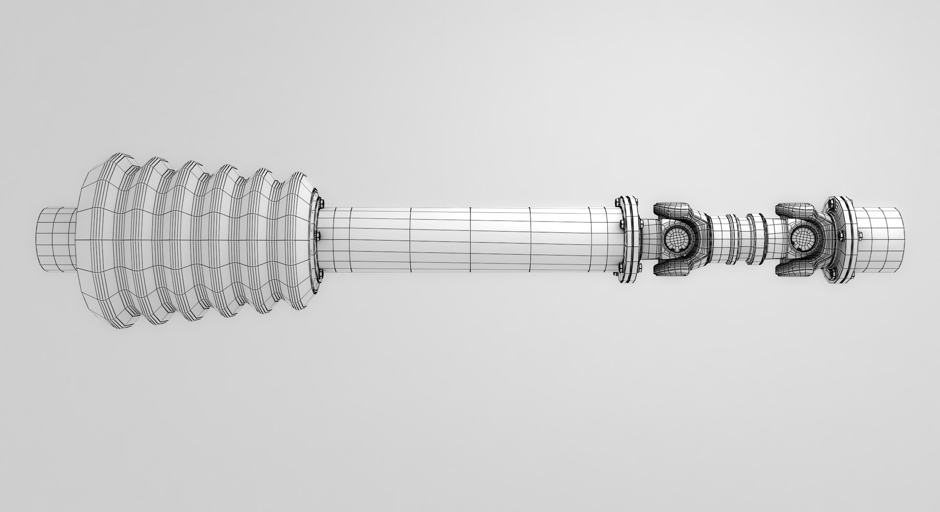 Driver Shaft 3d Obj
