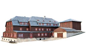 Old german residence 3D model