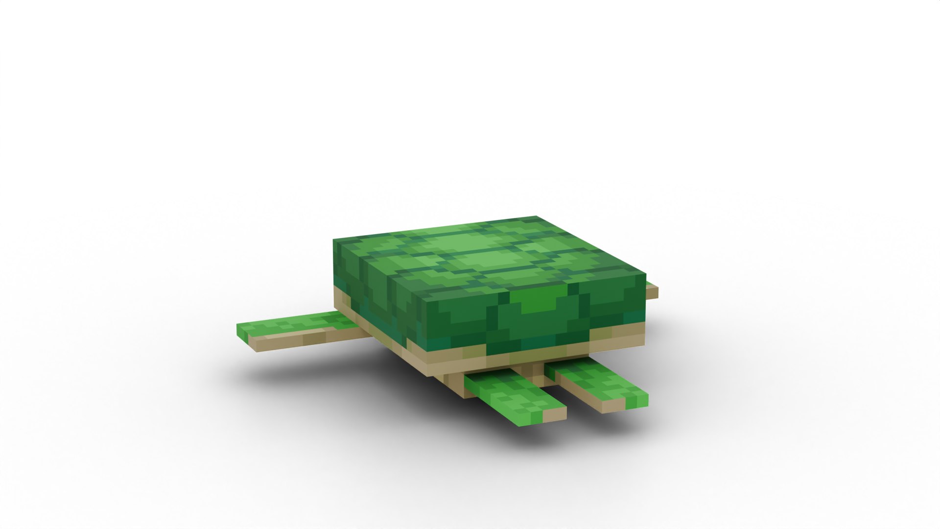 3D Turtle - Minecraft model https://p.turbosquid.com/ts-thumb/cL/PA4IEa/pj/4/png/1768469136/1920x1080/fit_q87/3b82ea5e1386428609d62fb5085ba399e105f68c/4.jpg