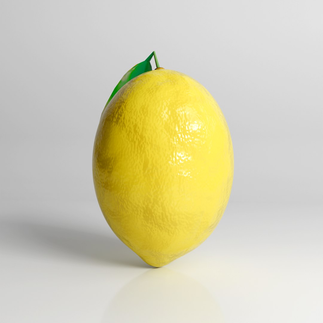 Lemon 3D Model - TurboSquid 2348917