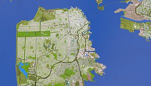 3D san francisco mapping