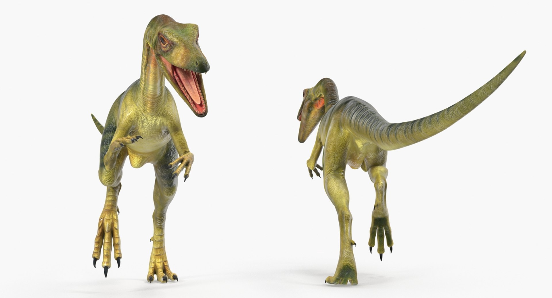 3D model compsognathus dinosaur run pose - TurboSquid 1284707