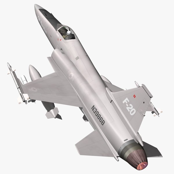 プラモデル完成機　1/48　ノースロップ F-20　タイガーシャーク F-20 タイガーシャーク | 株式会社 ハセガワ