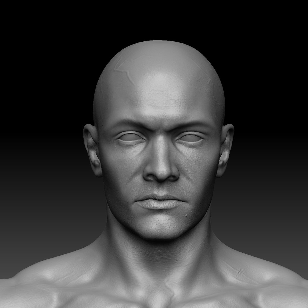 3D Photorealistic Male Character Sculpt - TurboSquid 1445647