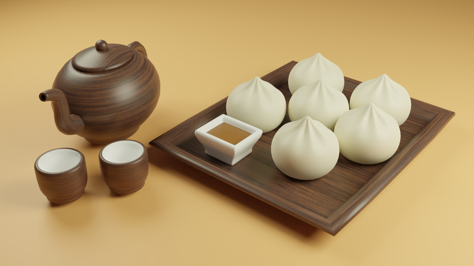 Free 3D Dumpling - TurboSquid 1923633