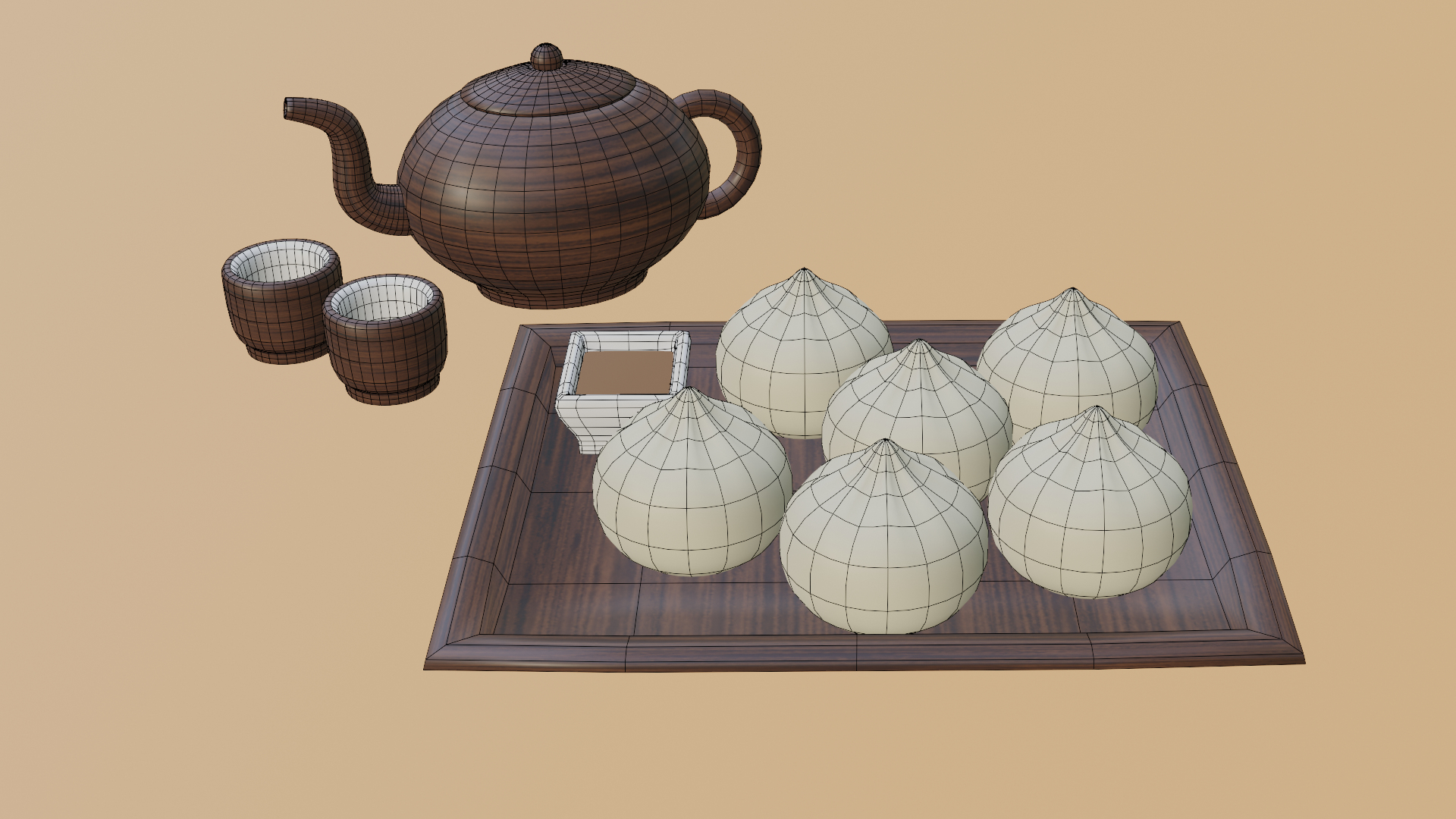 Free 3D Dumpling - TurboSquid 1923633
