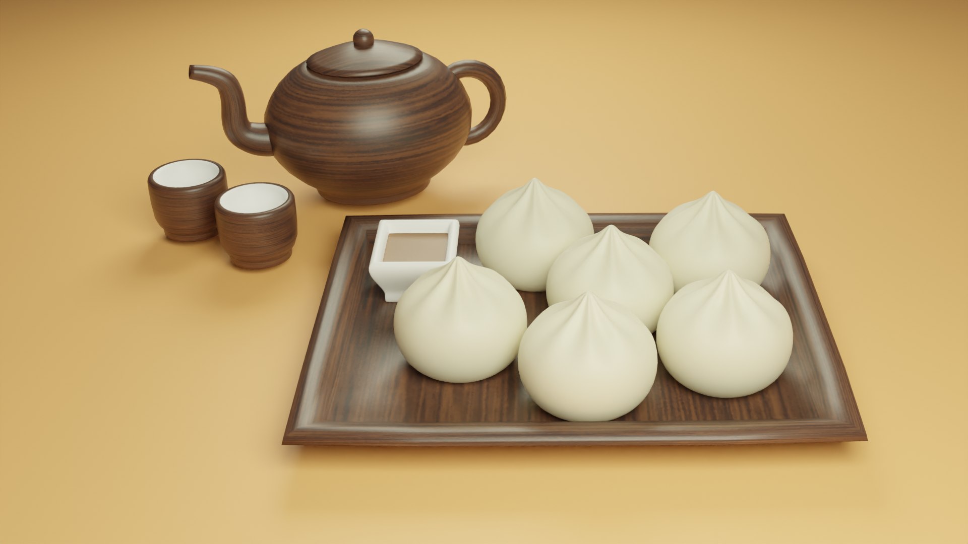 Free 3D Dumpling - TurboSquid 1923633