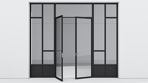 3D Aluminium door 316