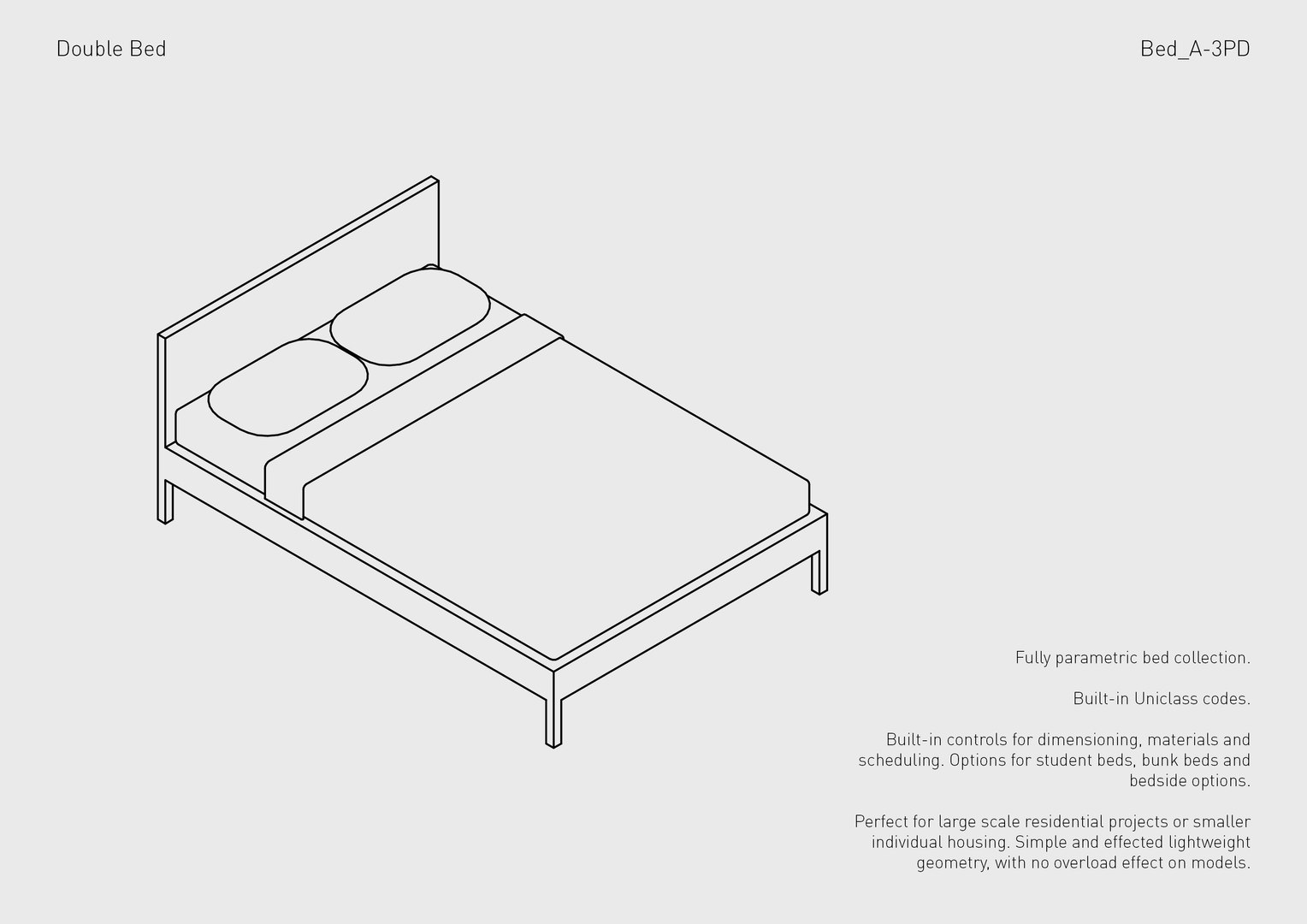 parametric bed 3D https://p.turbosquid.com/ts-thumb/cL/e6tVOU/VLJymIze/bed_double/jpg/1595093919/1920x1080/fit_q87/6350d7ffc961d12708256ff62adf90d3e08d316e/bed_double.jpg