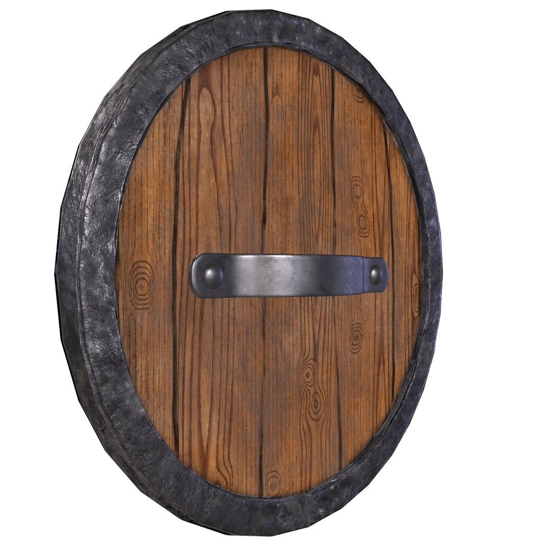Shield Low Poly Model - TurboSquid 2188667