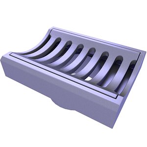 Sewer Manhole Storm Sewer Grate Cover 21 3D model