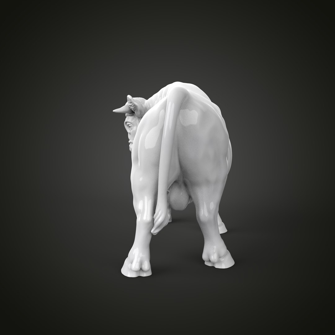 Bull 3D Model - TurboSquid 1873442