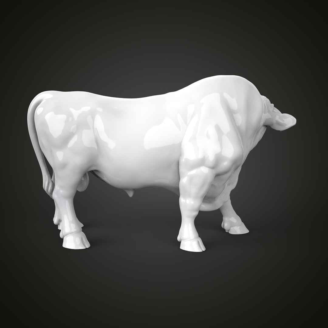 Bull 3D Model - TurboSquid 1873442