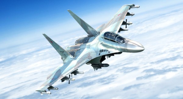 Sukhoi su-30 3D - TurboSquid 1285332