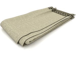 3d flax blanket model