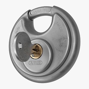 Disc Padlock 01 Key