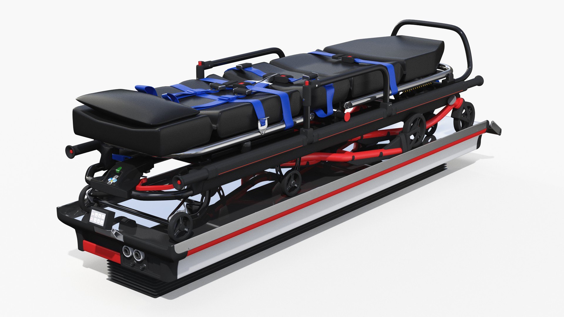 Ambulance Stretcher Folded 3D model preview