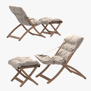 Fiam Linda armchair and matty soft foot stool