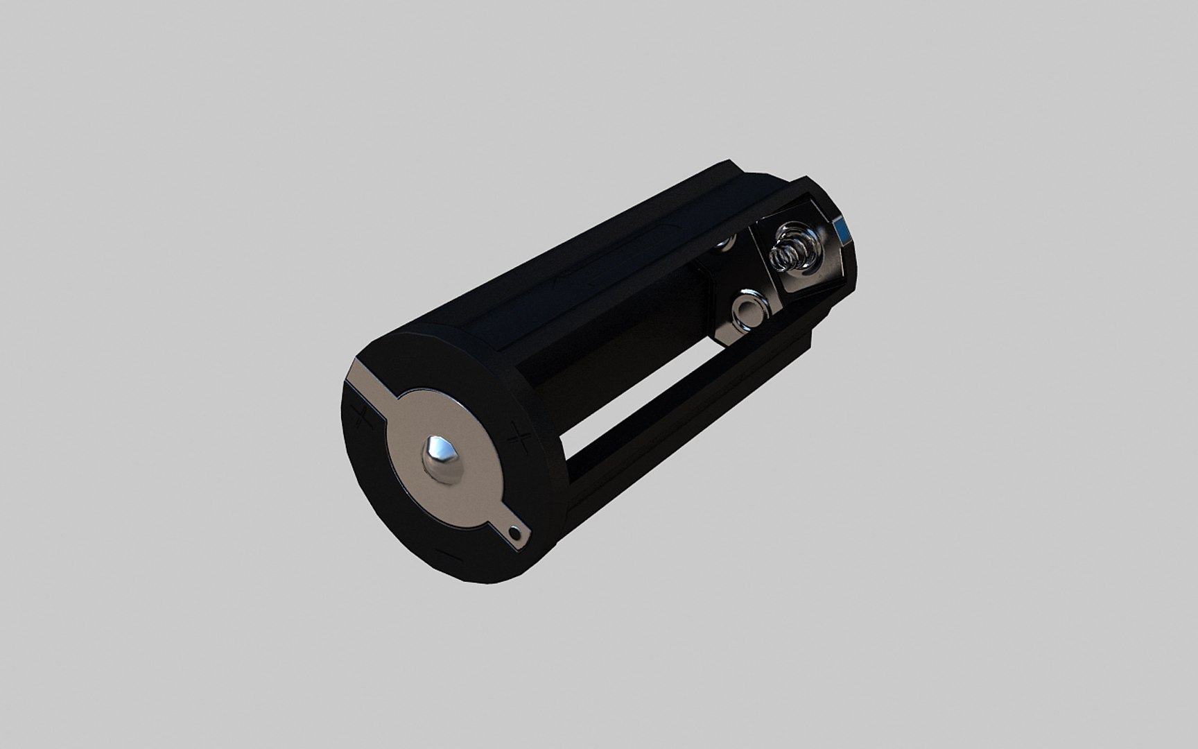 3d Led Flash Light Model