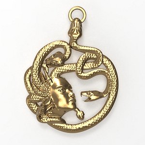 medusa pendant model