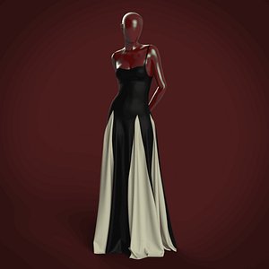 3D model Paloma Dress
