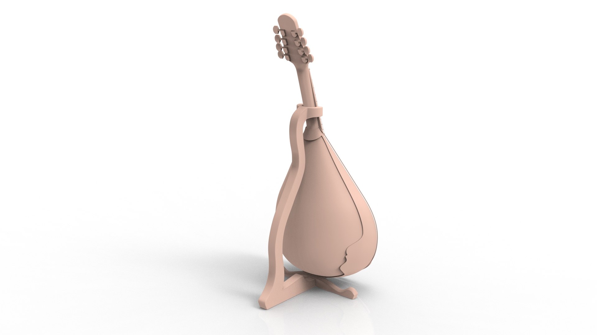 Mexican Mandolin 3D Model - TurboSquid 2132729
