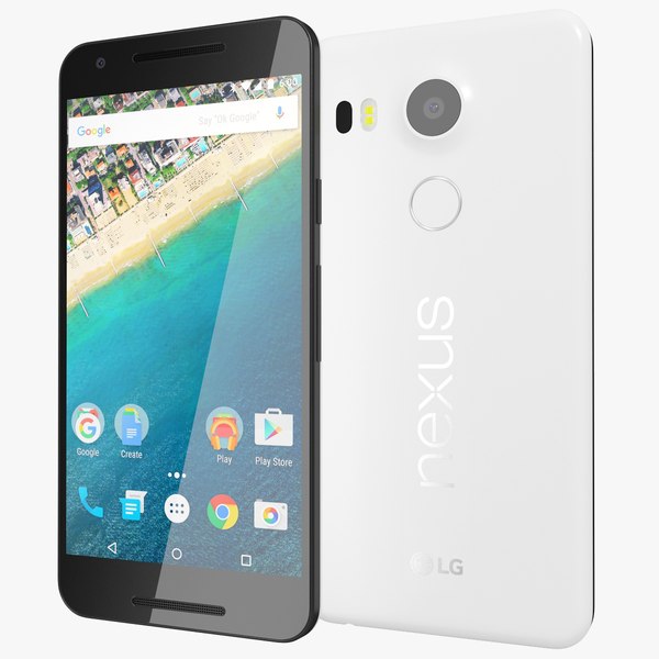 realistic lg nexus 5x 3ds