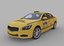 3d generic taxi car model