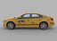 3d generic taxi car model