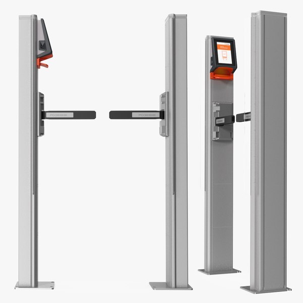 Axess SMART SCANNER 600 Gate 3D model - TurboSquid 1771505