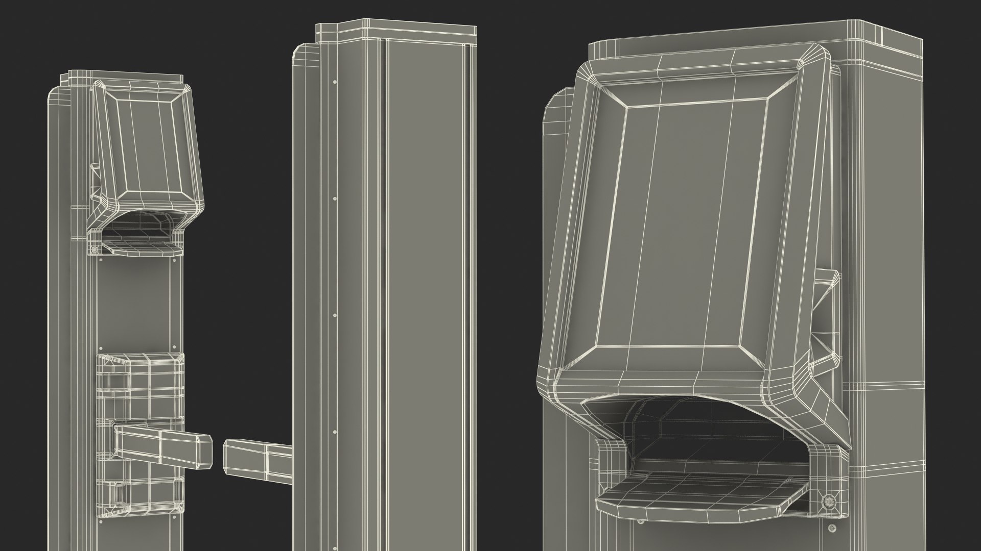 Axess SMART SCANNER 600 Gate 3D Model - TurboSquid 1771505