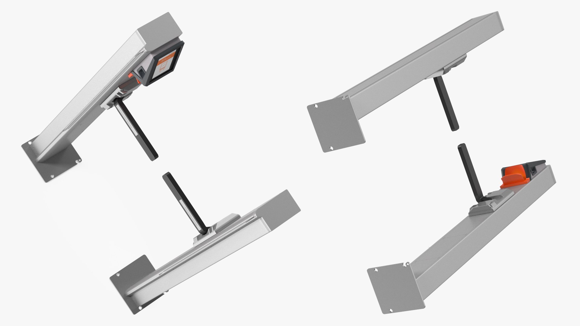 Axess SMART SCANNER 600 Gate 3D Model - TurboSquid 1771505