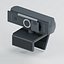 Webcam with Privacy Shutter Pivot Mount and Monitor Clip