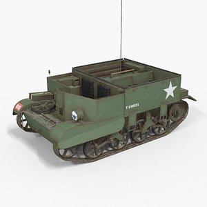 Universal Carrier Tank Low-poly