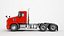 Semi Truck Day Cab Generic 01