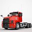 Semi Truck Day Cab Generic 01