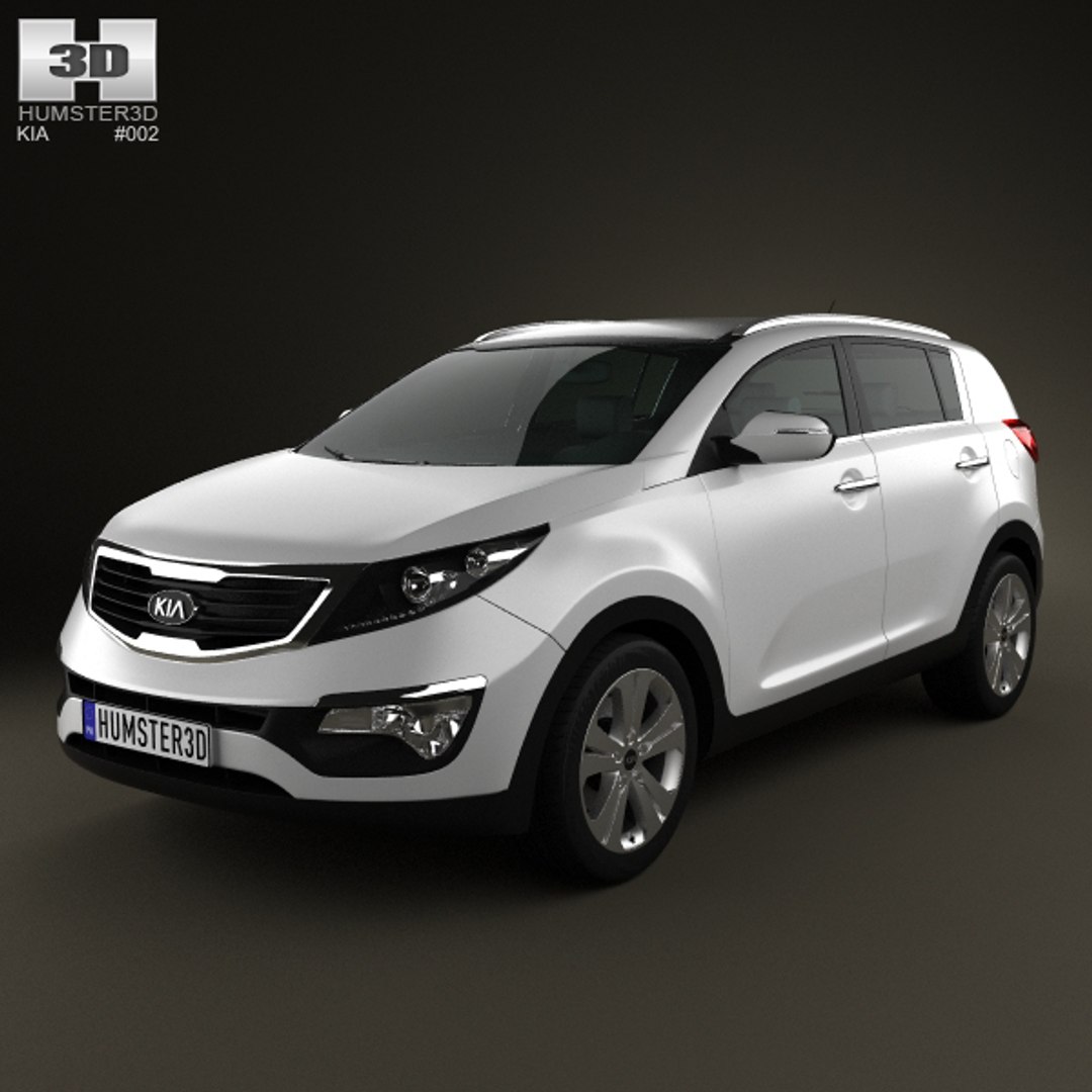modelo 3d Kia Sportage 2011 TurboSquid 613632