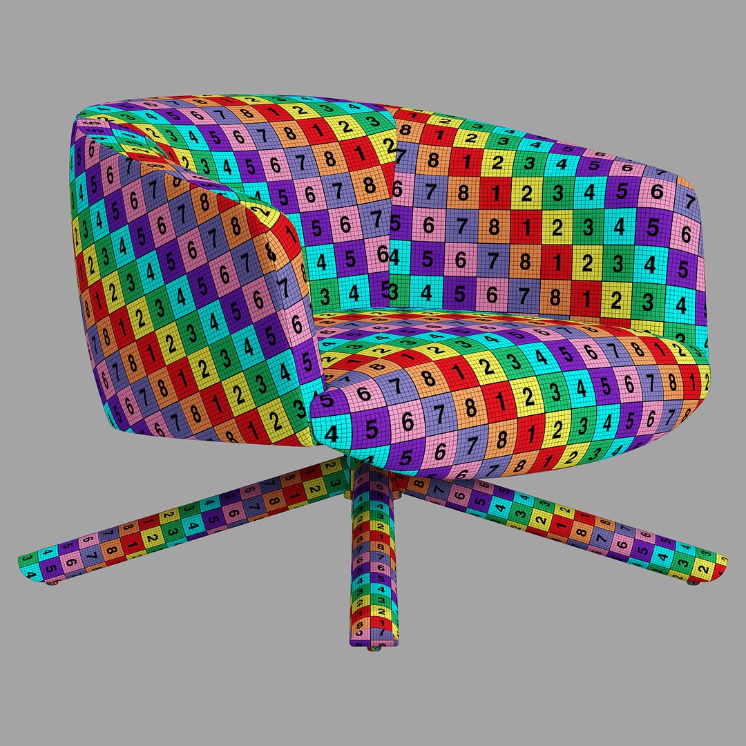 3D Model Gallotti And Radice Livre Swivel Version - TurboSquid 2247494